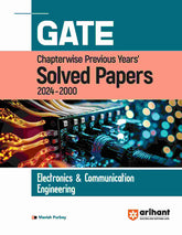 GATE Chapterwise Previous Years' Solved Papers (2024-2000) Electronic & Communication Engineering by Arihant Publication